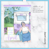 Meadow Insert or Planner Cover Sticker