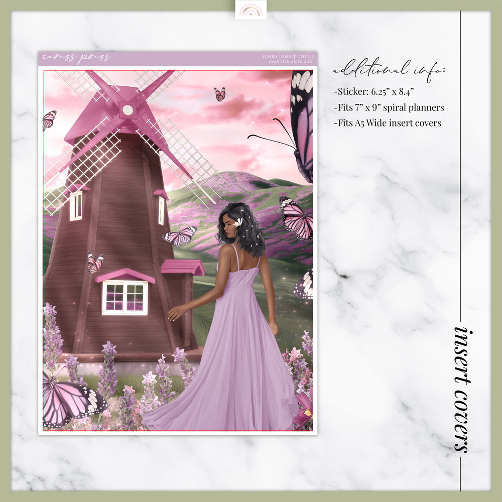Flora Insert Cover Sticker