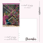Large Month Foil Stickers (Jul-Dec)