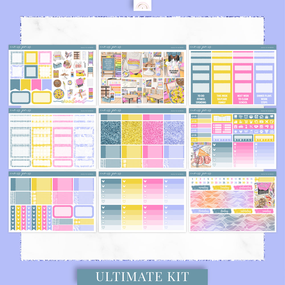 Back to School - Weekly Kit