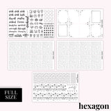 Hexagon Foil Bundle