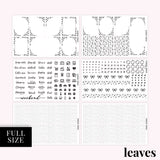 Leaves Foil Bundle *small oops*