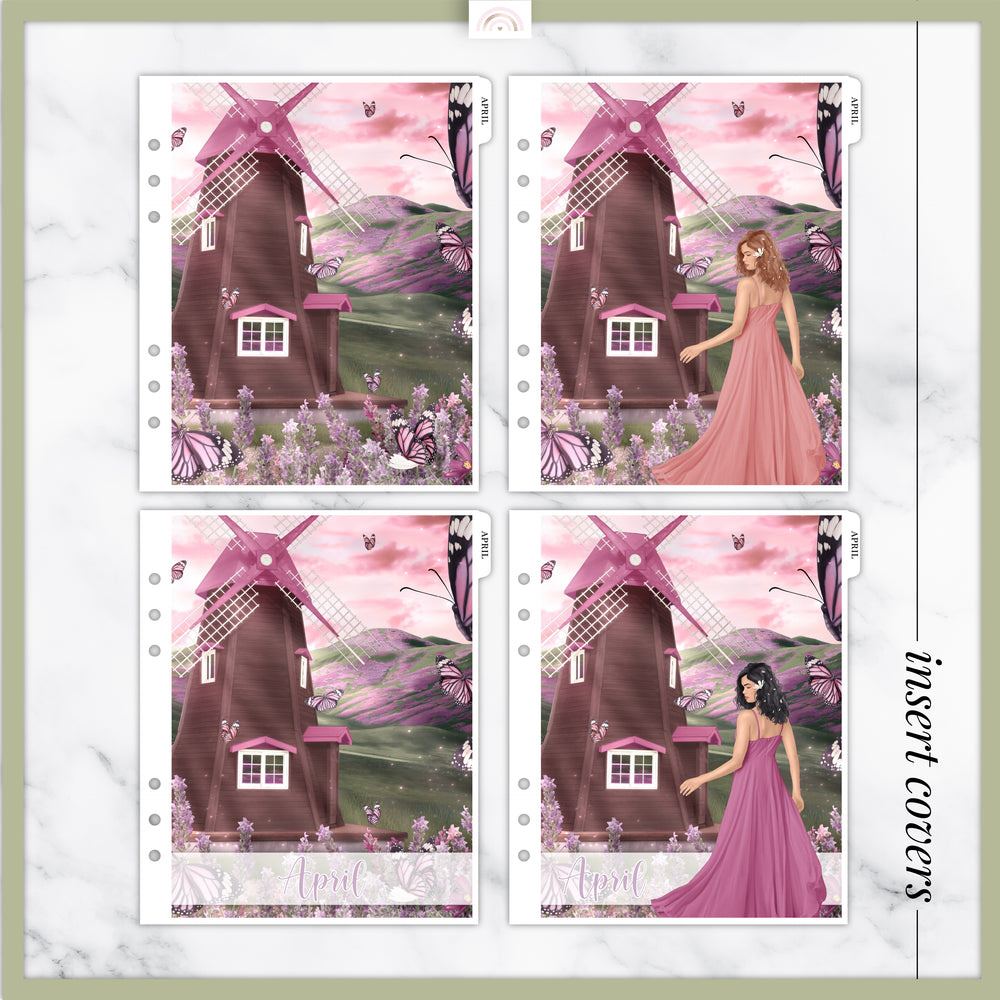 Flora Insert Cover Sticker