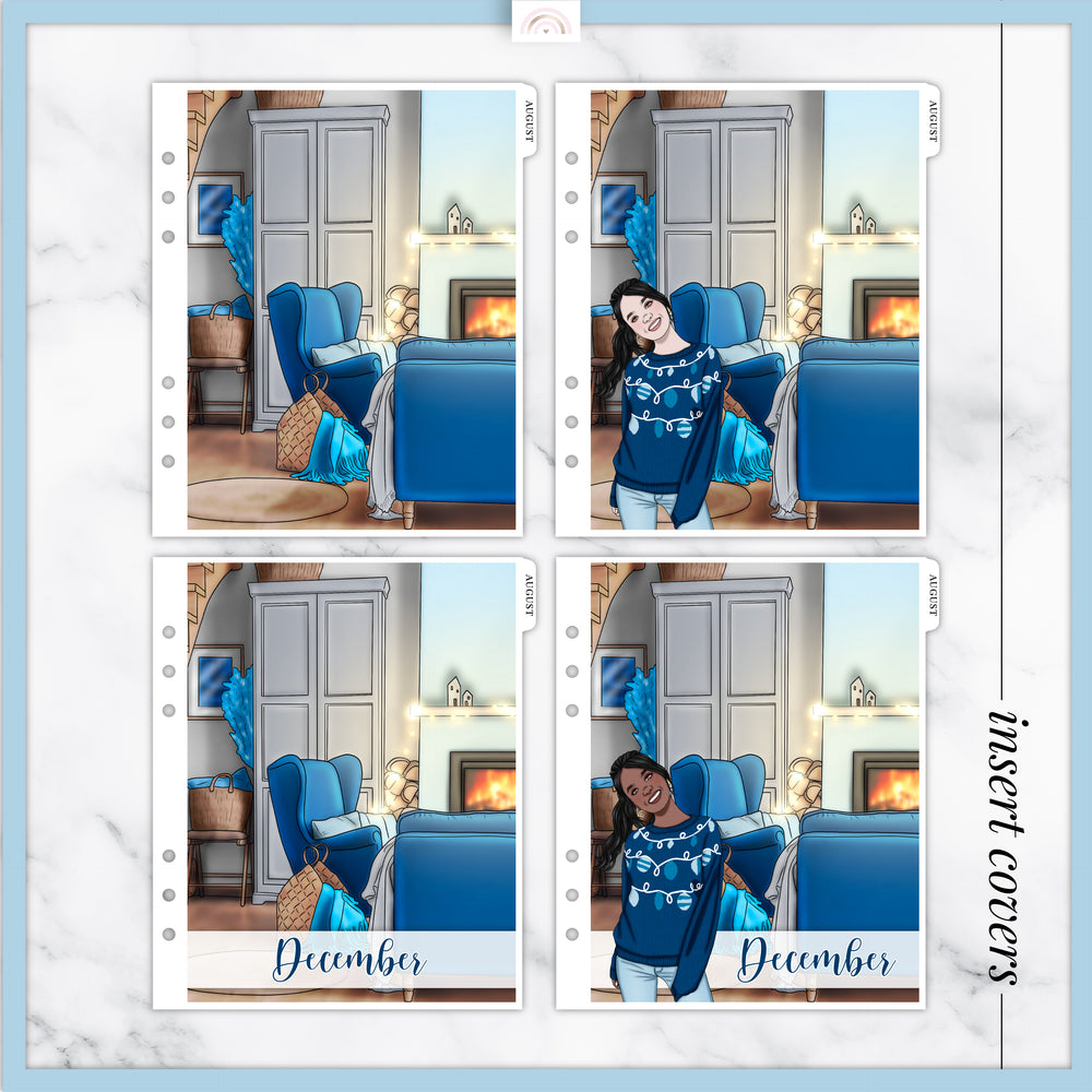 Hanukkah Honey Insert or Planner Cover Sticker