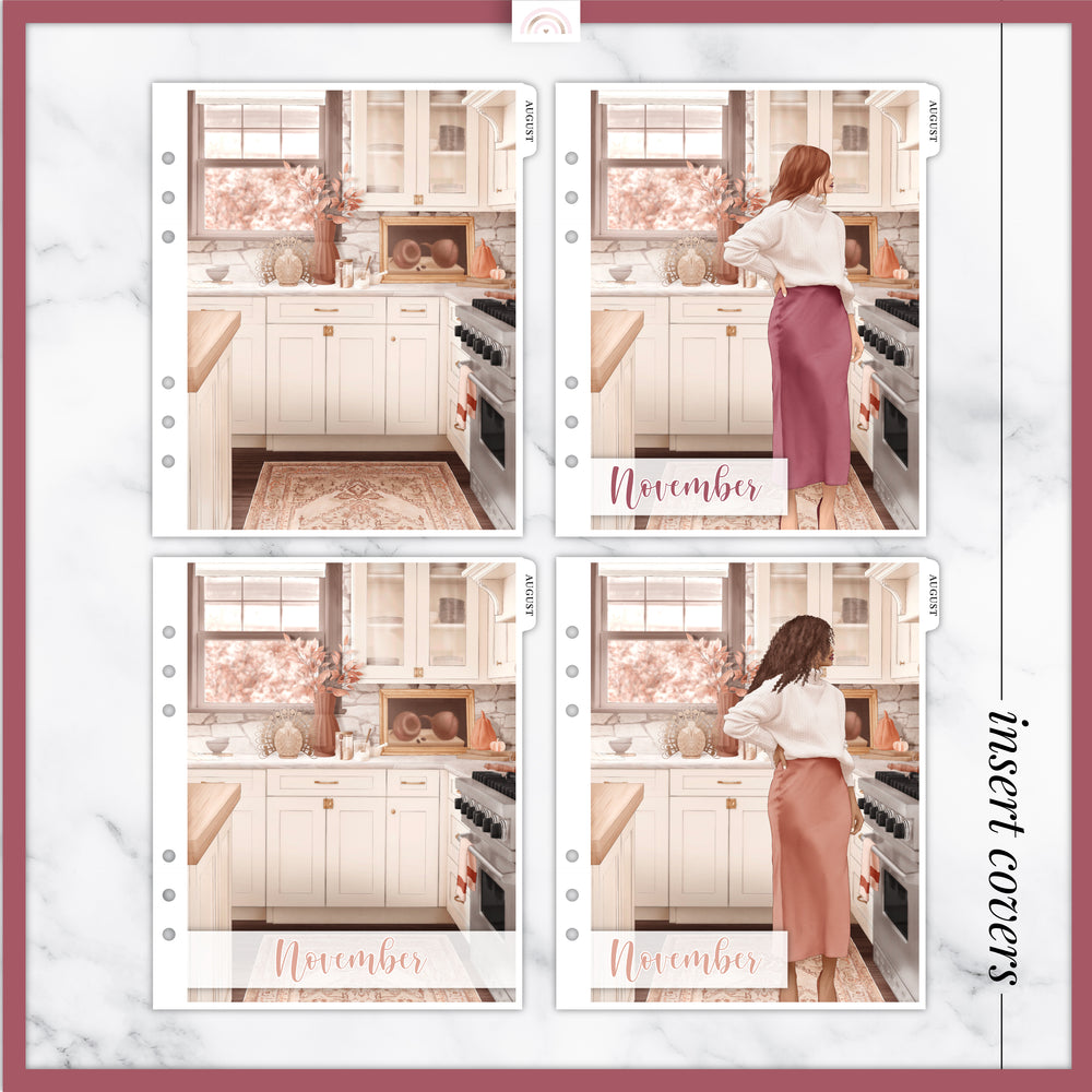 Harvest Insert or Planner Cover Sticker
