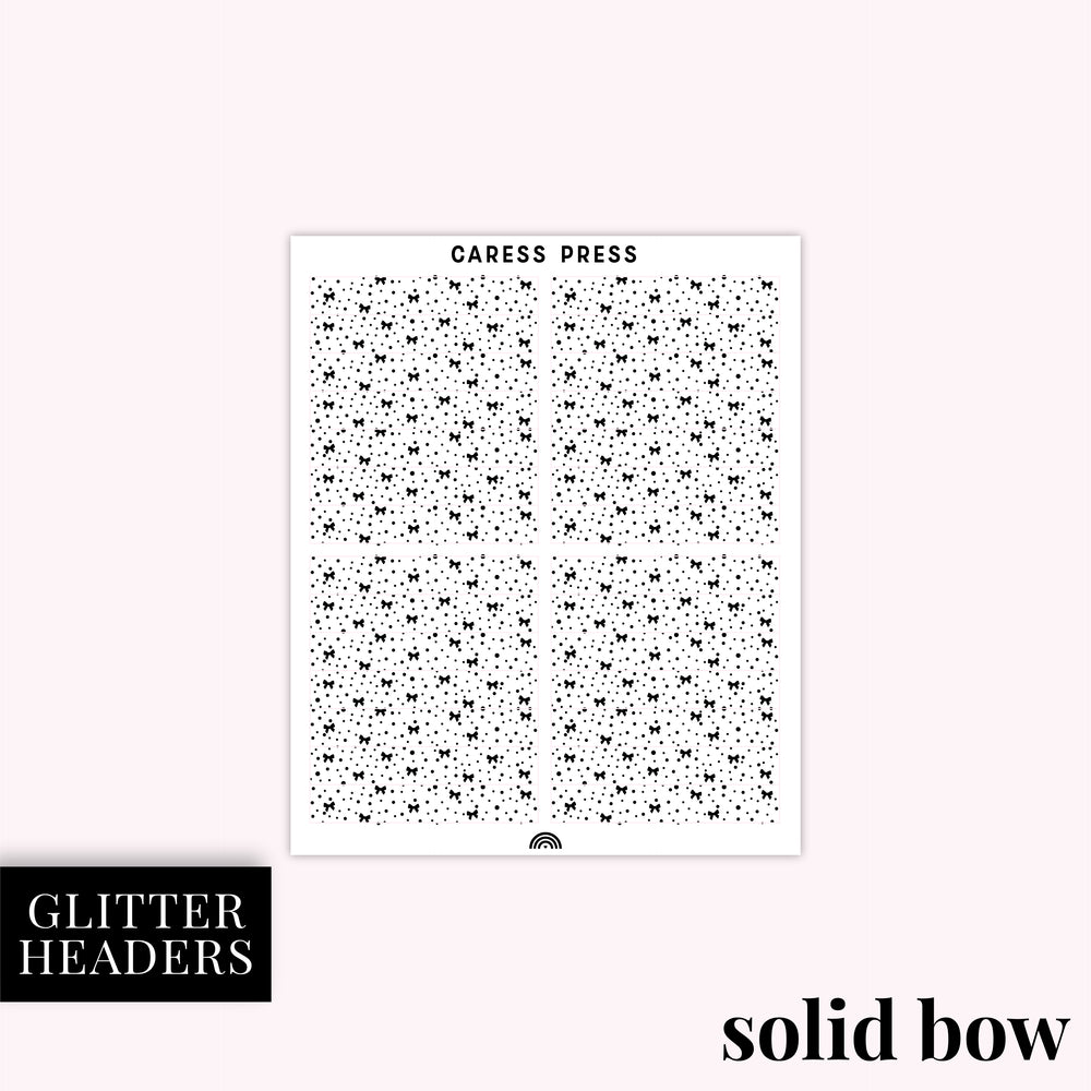 Solid Bow Foil Overlay Collection