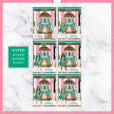 Fiesta Insert or Planner Cover Sticker