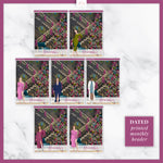 Merry Mistletoe Insert or Planner Cover Sticker
