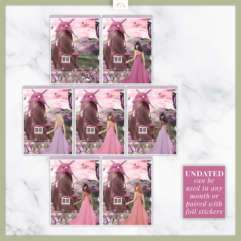Flora Insert Cover Sticker