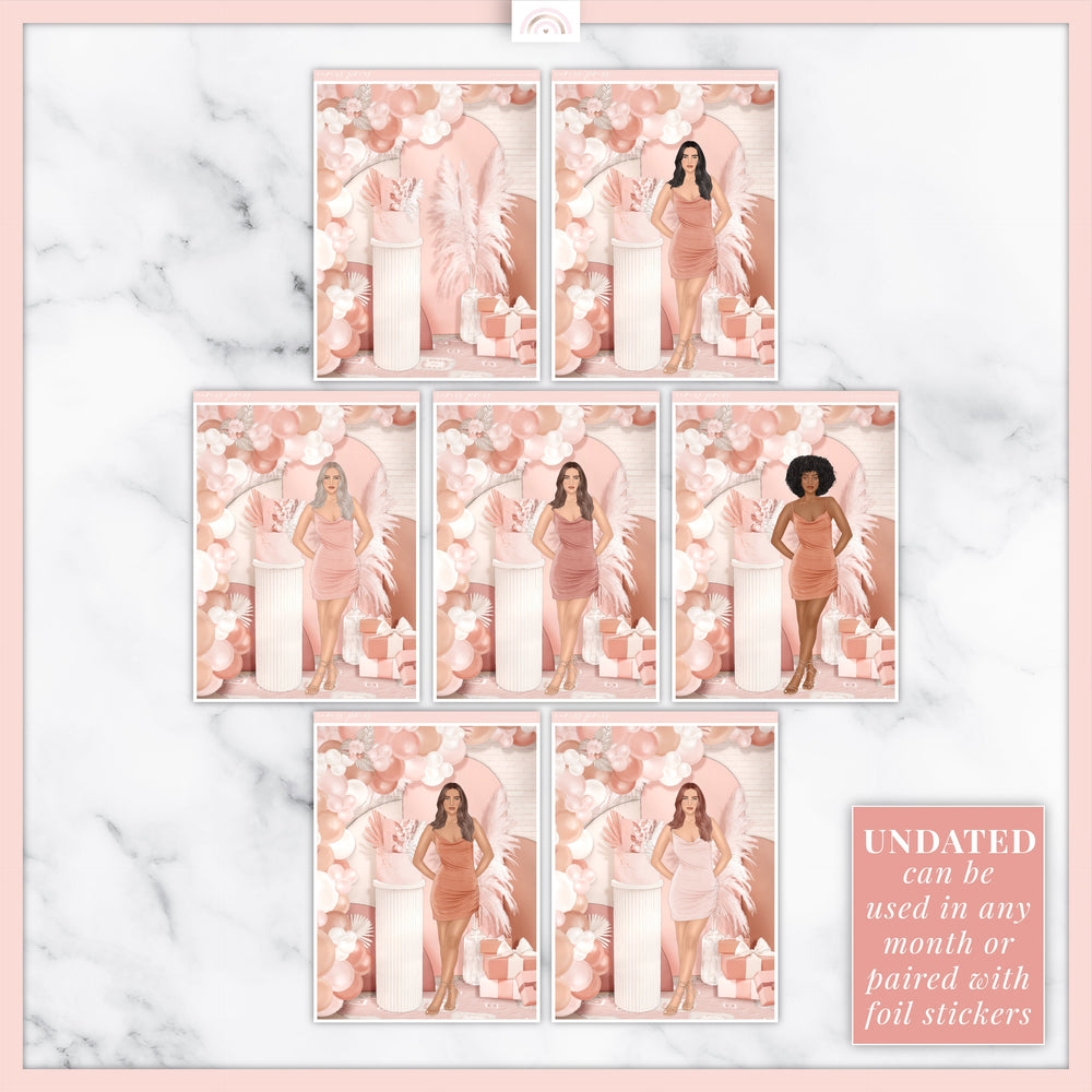 Let's Party (UNDATED) Insert Planner Cover Sticker