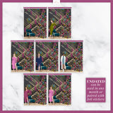 Merry Mistletoe Insert or Planner Cover Sticker