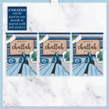 Hanukkah Honey Flatlay Insert or Planner Cover Sticker