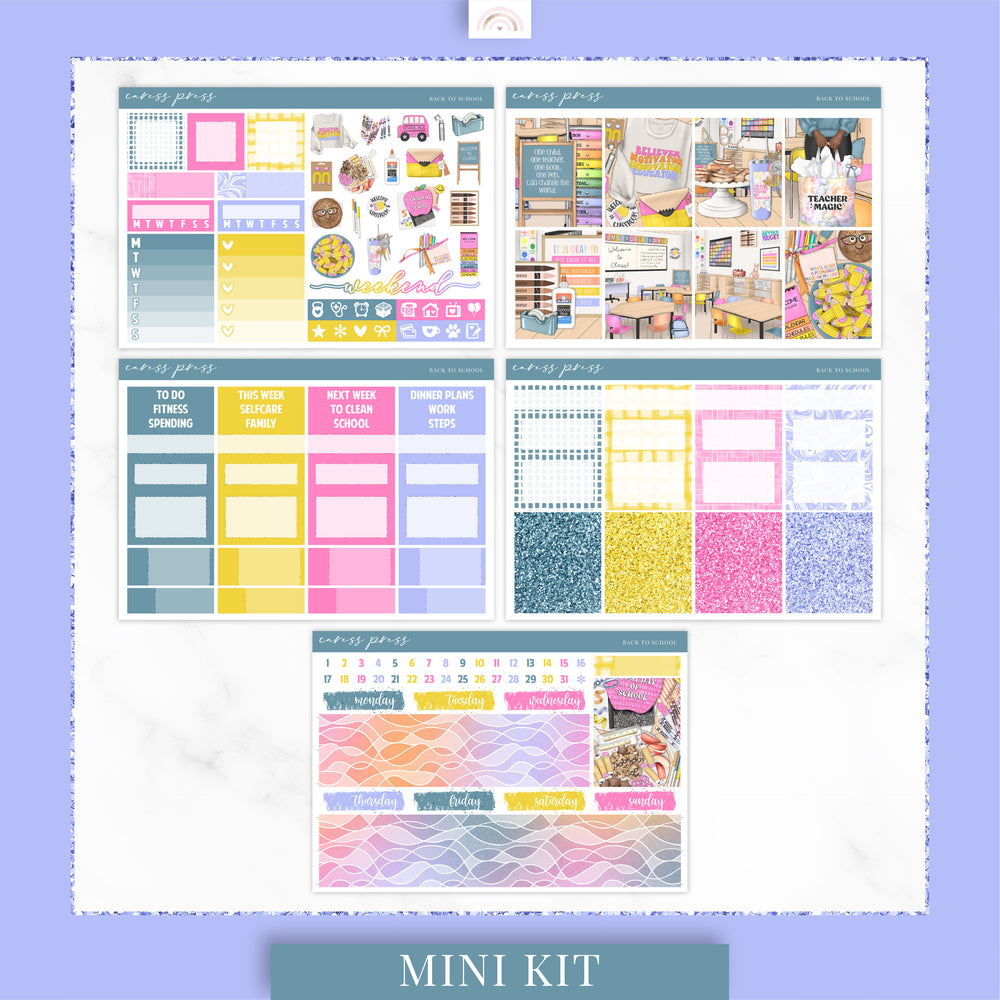 Back to School - Weekly Kit