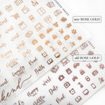Sparkle Foil Bundle | Limited Edition Matte Hot Pink | *new* Rose Gold