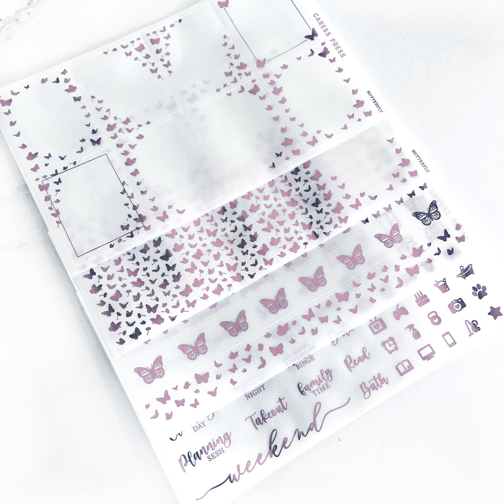 Butterfly Foil Bundle // Limited Edition Lilac Foil