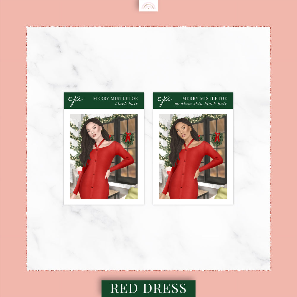 Merry Mistletoe Fashion Girl Add Ons
