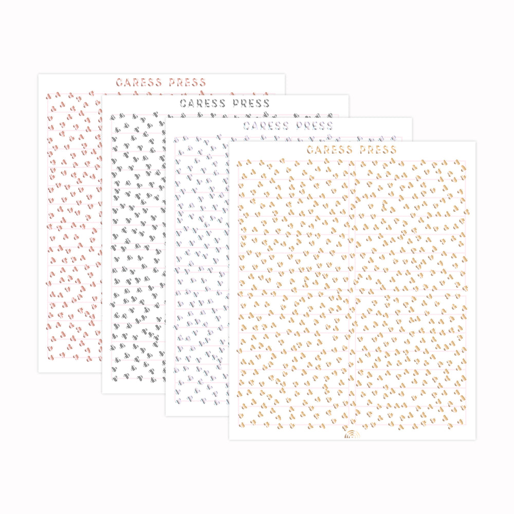 Mouse Confetti Header Foil Overlay