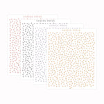 Mouse Confetti Header Foil Overlay