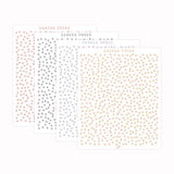 Mouse Confetti Header Foil Overlay