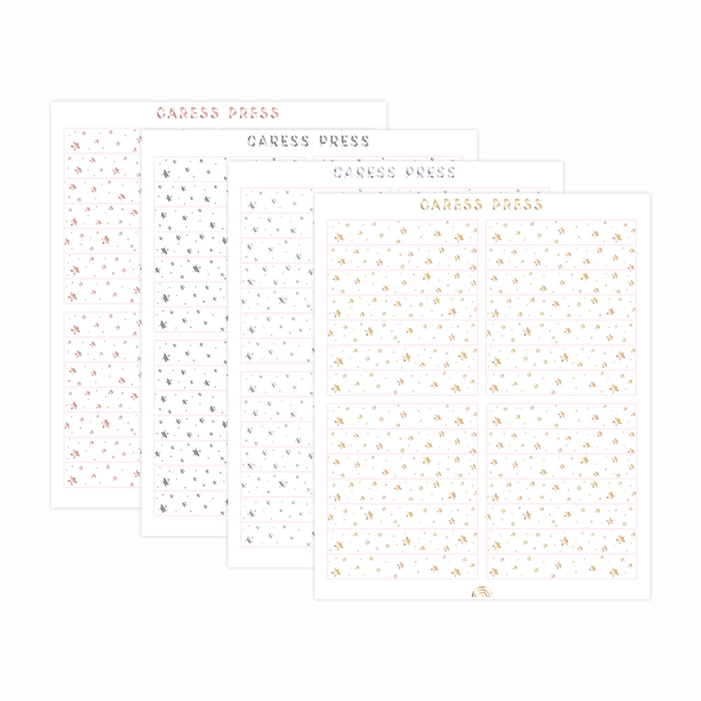 Star Header Foil Overlay